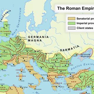Roman Empire map wallpaper