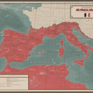 Roman Empire map wallpaper
