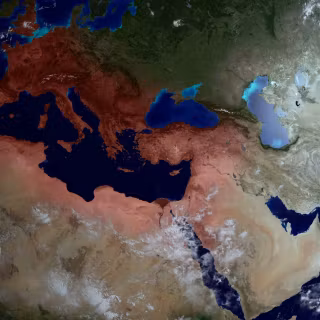 Roman Empire map wallpaper