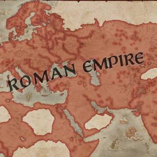Roman Empire map wallpaper