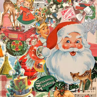 Christmas 90s wallpaper