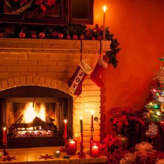 Christmas 90s wallpaper