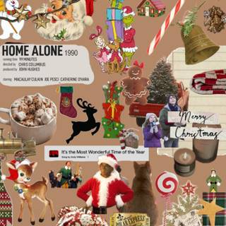 Christmas 90s wallpaper