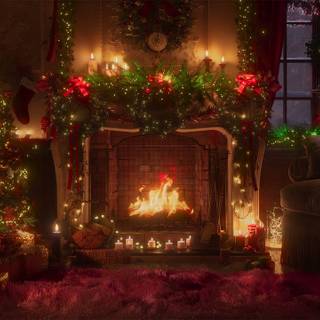 Christmas ambient wallpaper