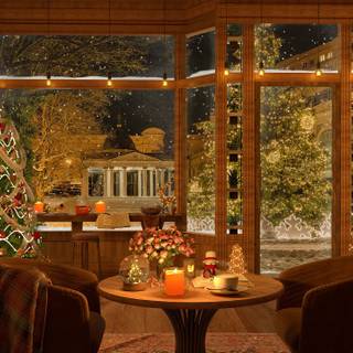 Christmas ambient wallpaper