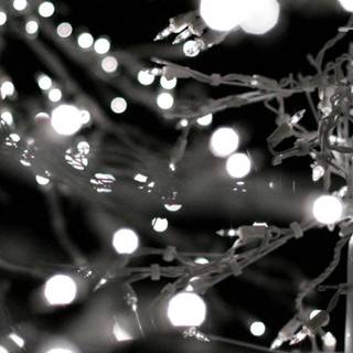 Black aesthetic Christmas wallpaper