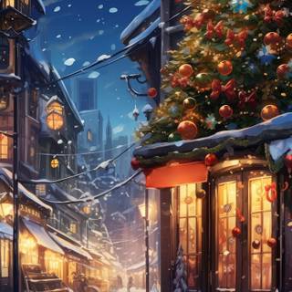 Christmas 90s wallpaper