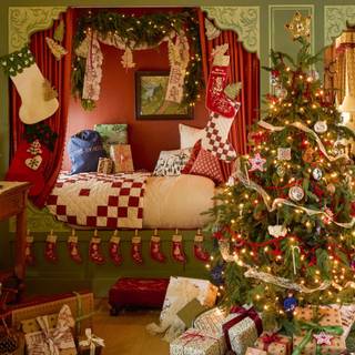 Christmas 90s wallpaper