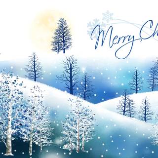 Blue Christmas preppy wallpaper