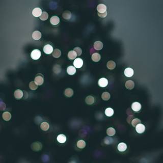 Black Christmas iPhone wallpaper