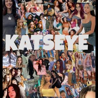 Katseye collage wallpaper