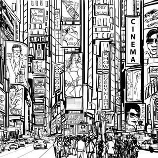 Black and white sketch wallpaper