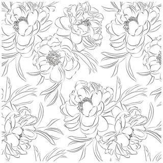 Black and white sketch wallpaper