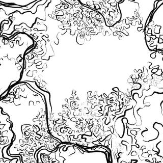 Black and white sketch wallpaper