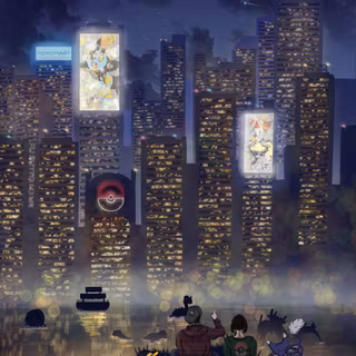 Pokémon night wallpaper