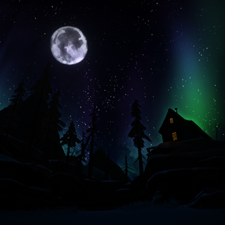 Dark aurora wallpaper