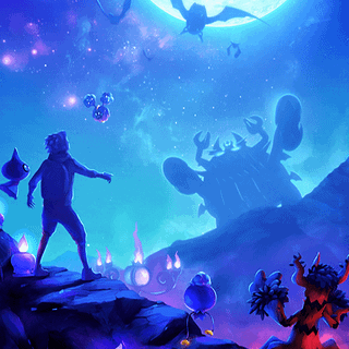 Pokémon night wallpaper