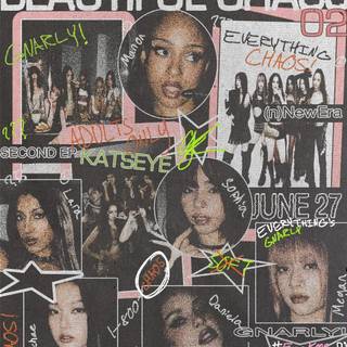 Katseye collage wallpaper