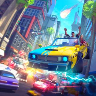 Taxi Chaos 2 wallpaper