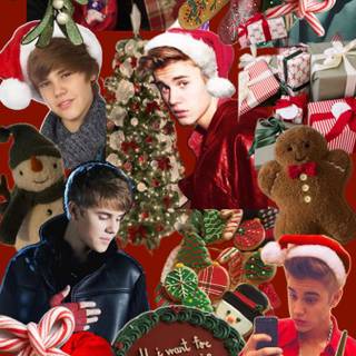 Justin Bieber Mistletoe wallpaper