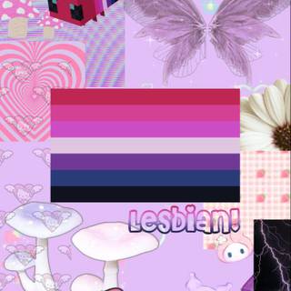 Lesbian Hello Kitty wallpaper
