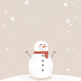 Winter borders iPhone wallpaper