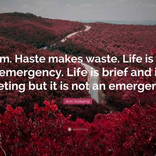 Life is not to be wasted wallpaper