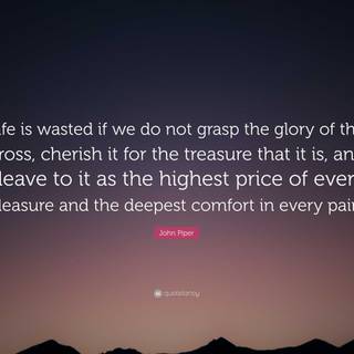 Life is not to be wasted wallpaper