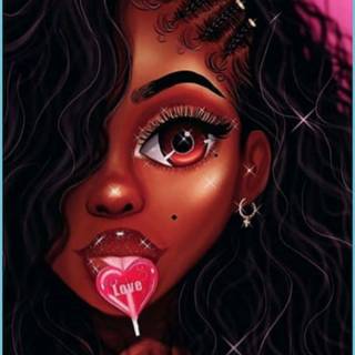 Baddie profile wallpaper