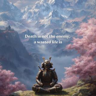 Life is not to be wasted wallpaper