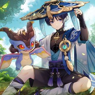 Durin Genshin Impact wallpaper