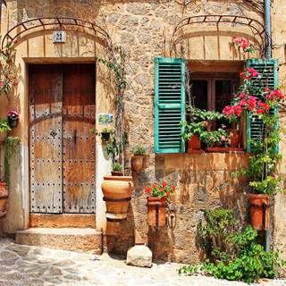 Italian street wallpaper