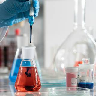 Chemical lab wallpaper