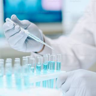 Chemical lab wallpaper