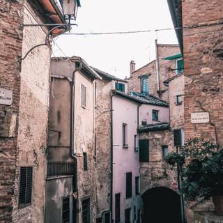 Italian street wallpaper