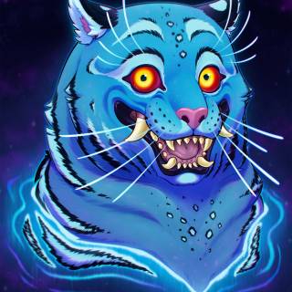 Derpy The Tiger wallpaper