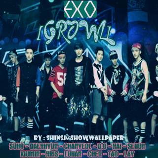 Exo Growl wallpaper