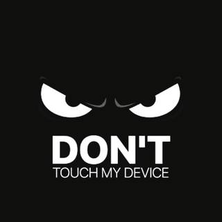 Don't touch my watch wallpaper