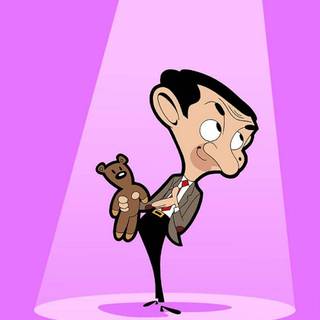 Mr Bean teddy wallpaper