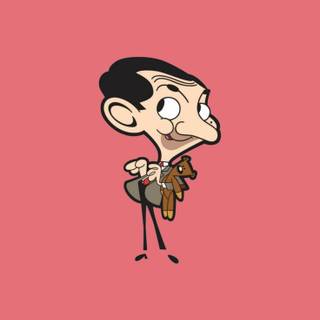 Mr Bean teddy wallpaper
