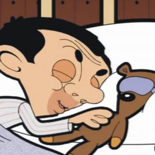Mr Bean teddy wallpaper
