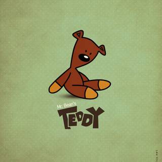 Mr Bean teddy wallpaper