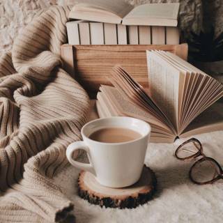 New Year books wallpaper