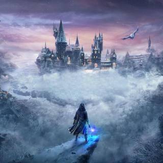 Winter Hogwarts Legacy PC wallpaper