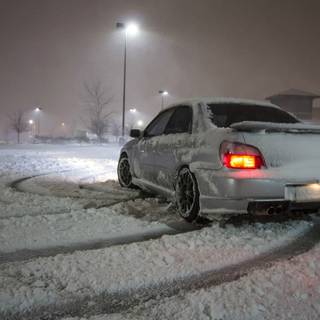 Winter Subaru wallpaper