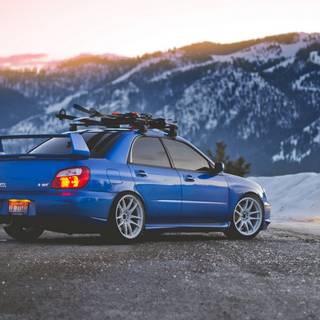 Winter Subaru wallpaper