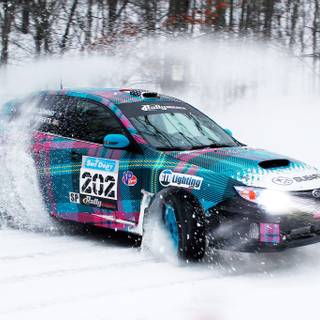 Winter Subaru wallpaper