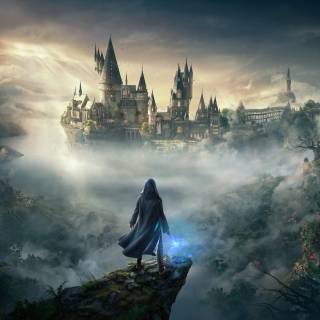 Winter Hogwarts Legacy PC wallpaper