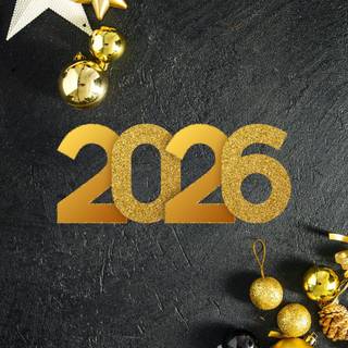 iPhone New Year 2026 wallpaper
