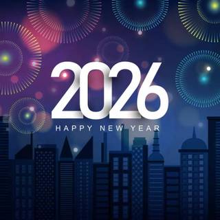 New Year 2026 desktop wallpaper